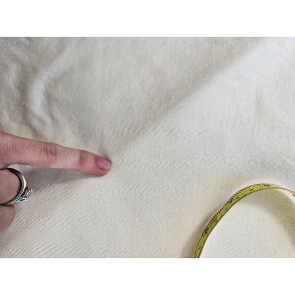 Talbots large PETITE LP beige layering pima cotton top long sleeve minimalist - Picture 4 of 7